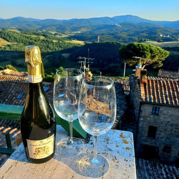 La Casa Del Gallo Radicondoli エクステリア 写真