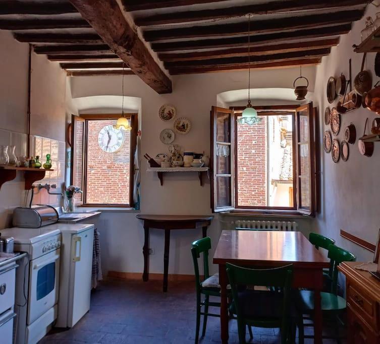 La Casa Del Gallo Radicondoli エクステリア 写真