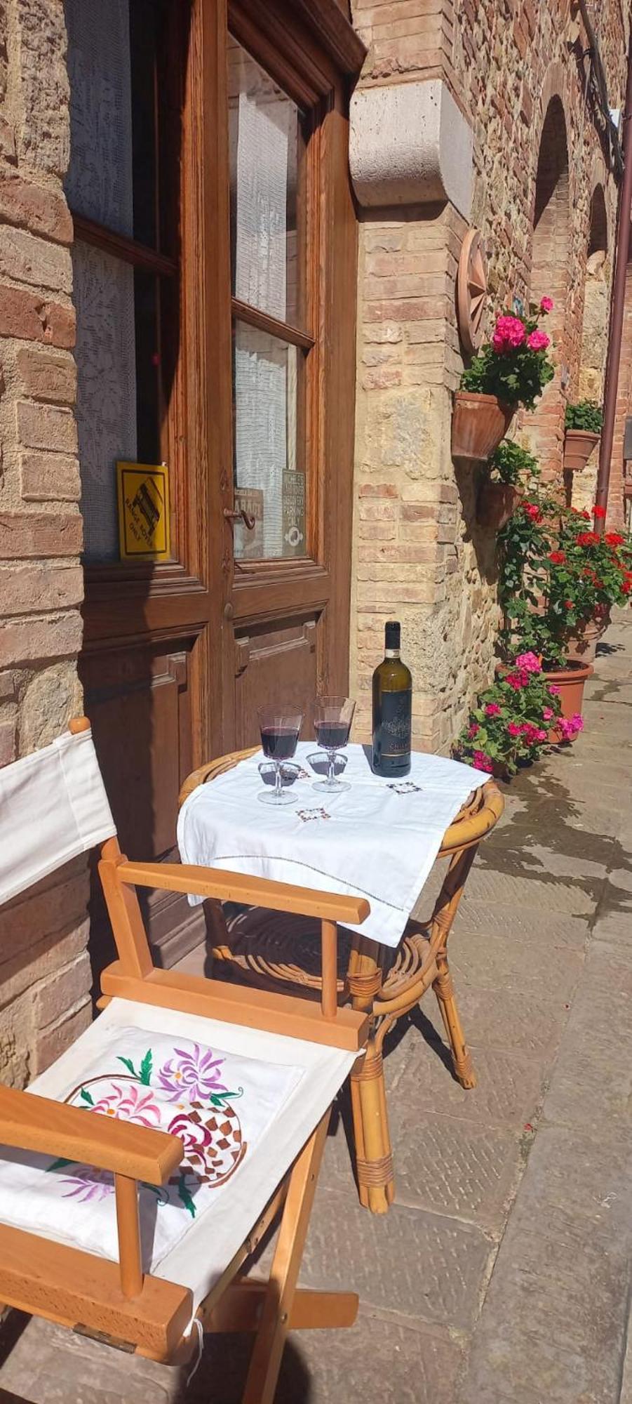 La Casa Del Gallo Radicondoli エクステリア 写真